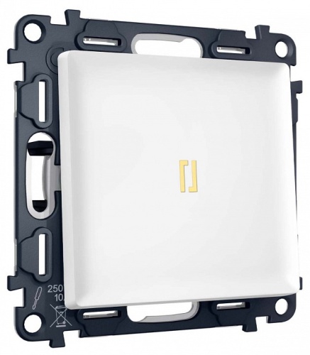 Выключатель самовозвратный одноклавишный с подсветкой, без рамки Ambrella Volt MA MA122050 в Нижнем Новгороде