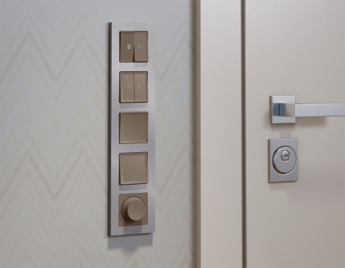 Выключатель двухполюсной самовозвратный без рамки Ambrella Volt MA MA631050 в Нижнем Новгороде фото 3