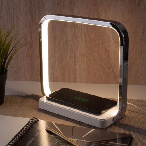 Настольная лампа офисная Eurosvet Frame 80502/1 хром в Нижнем Новгороде фото 2