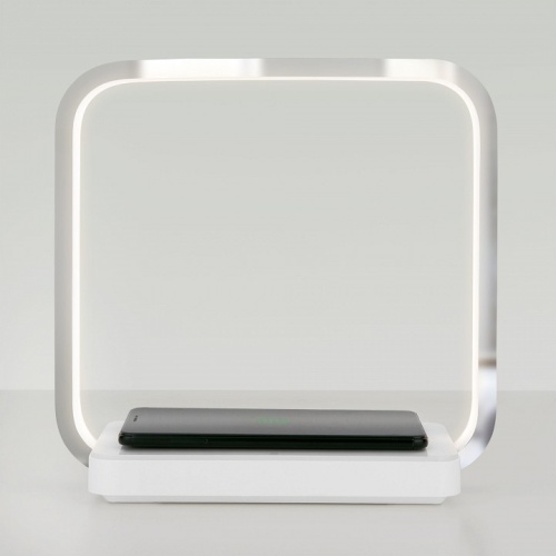 Настольная лампа офисная Eurosvet Frame 80502/1 хром в Нижнем Новгороде фото 4