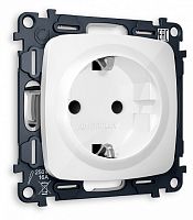 Розетка с заземлением и со шторкой, без рамки Ambrella Volt OMEGA MO107010 в Нижнем Новгороде