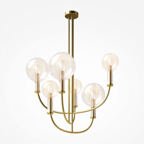 Люстра на штанге Maytoni Status MOD333PL-06BS в Нижнем Новгороде фото 5