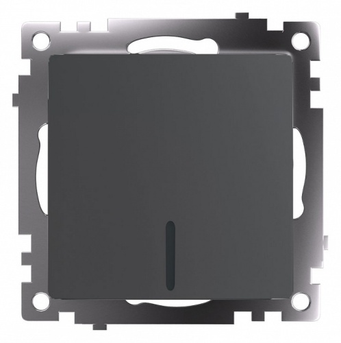 Выключатель одноклавишный с подсветкой без рамки Stekker Катрин 49408 в Нижнем Новгороде