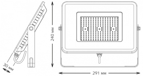 Настенно-потолочный прожектор Gauss Qplus 690511100 в Нижнем Новгороде фото 2
