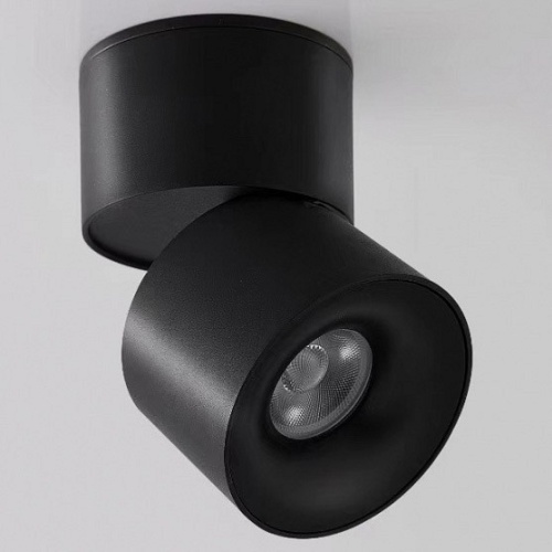 Накладной светильник iLedex Metrica 115-12W-D70-4K-55DG-BK в Нижнем Новгороде