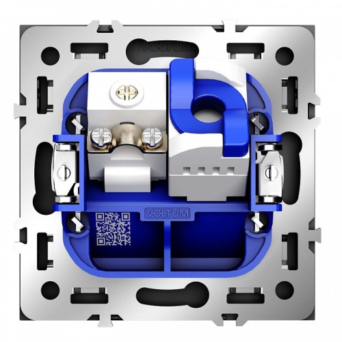 ТВ-розетка и розетка Ethernet RJ-45 без рамки Voltum S70 VLS060708 в Нижнем Новгороде фото 3