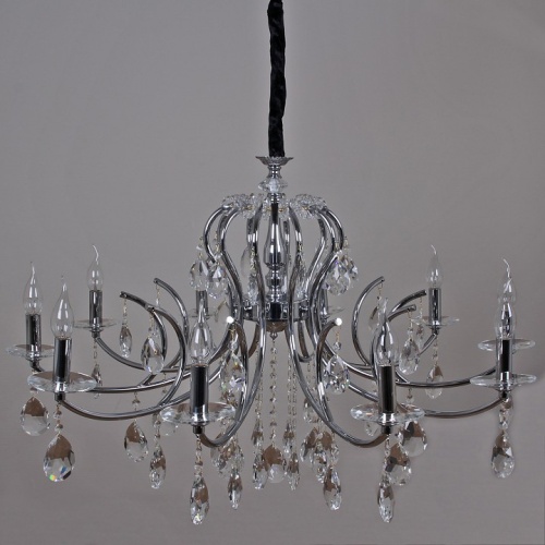 Подвесная люстра ILLUMICO  IL2326-10POR-39 CR в Нижнем Новгороде фото 5