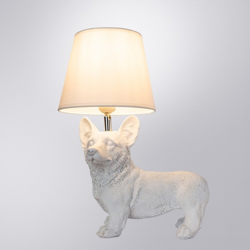 Настольная лампа декоративная Arte Lamp Schedar A4008LT-1WH в Чебоксарах фото 4