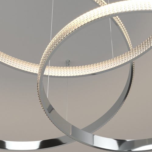 Подвесной светильник Eurosvet Posh 90175/5 хром в Нижнем Новгороде фото 8