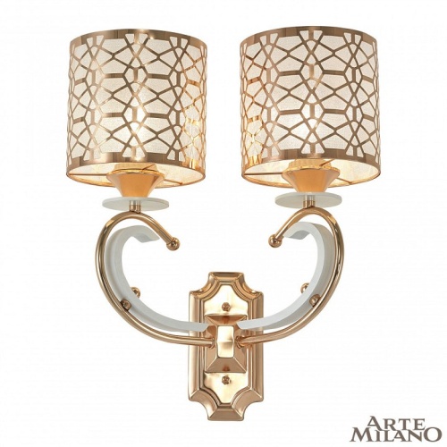 Бра Arte Milano Florentia-1237 301237/2W Wh/Gd в Нижнем Новгороде фото 6