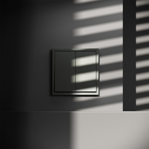 Выключатель проходной двухклавишный без рамки Voltum S70 VLS020306 в Нижнем Новгороде фото 3