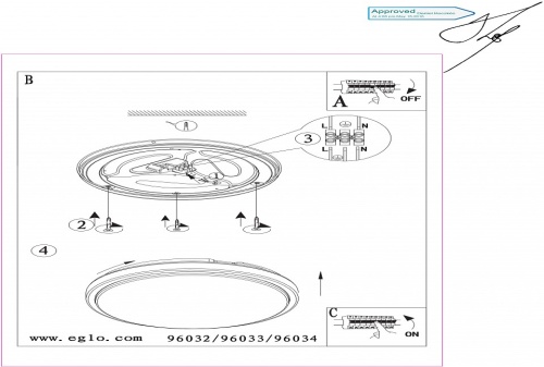 Накладной светильник Eglo Competa 1 96032 в Нижнем Новгороде фото 2
