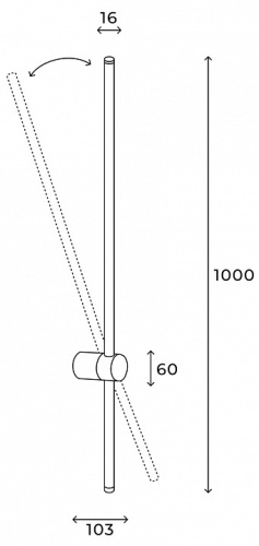Бра Hesby Lighting Edge HSBL_0226 в Нижнем Новгороде фото 2