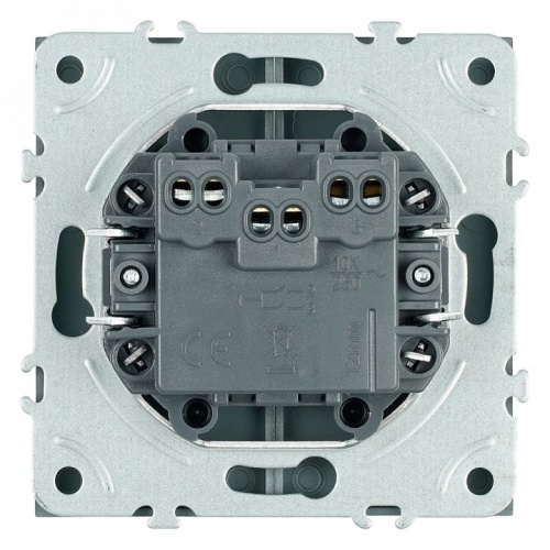 Выключатель двухклавишный без рамки Stekker Эмили 49918 в Нижнем Новгороде фото 5