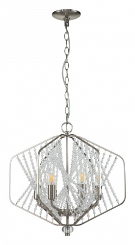 Подвесная люстра Indigo Ballo 12004/6P Nickel в Нижнем Новгороде фото 5