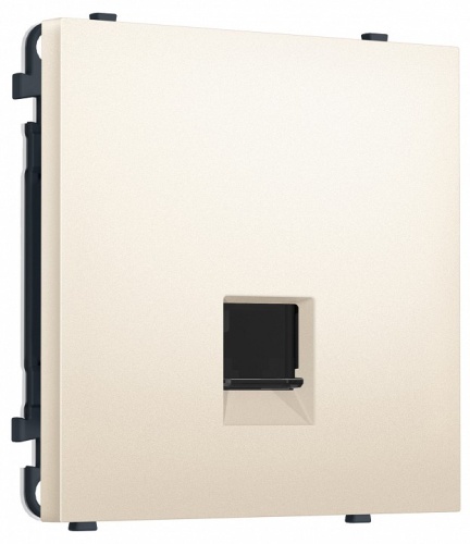 Розетка Ethernet RJ-45 экранированная и со шторками, без рамки Ambrella Volt MS MS252005 в Нижнем Новгороде