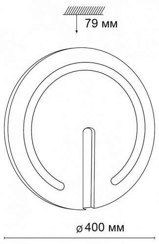 Накладной светильник Sonex Button 3041/DL в Нижнем Новгороде фото 2