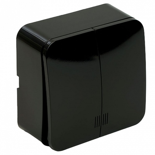 Выключатель двухклавишный с подсветкой Stekker София 49294 в Нижнем Новгороде фото 2