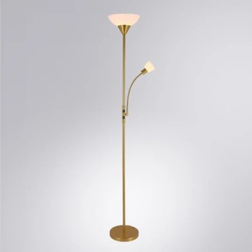 Торшер с подсветкой Arte Lamp DUETTO A4085PN-2PB в Нижнем Новгороде фото 2