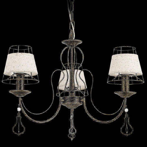 Подвесная люстра ILLUMICO  IL2353-3PB-26 BK GD в Нижнем Новгороде