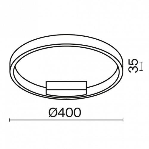 Накладной светильник Maytoni Rim MOD058CL-L25BK в Дудинке фото 3