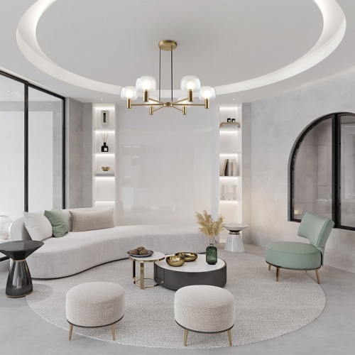 Подвесная люстра Maytoni Vision MOD411PL-06G в Нижнем Новгороде фото 7