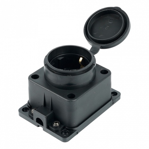 Розетка влагозащищенная с заземлением и крышкой Stekker Одри 39018 в Нижнем Новгороде фото 6