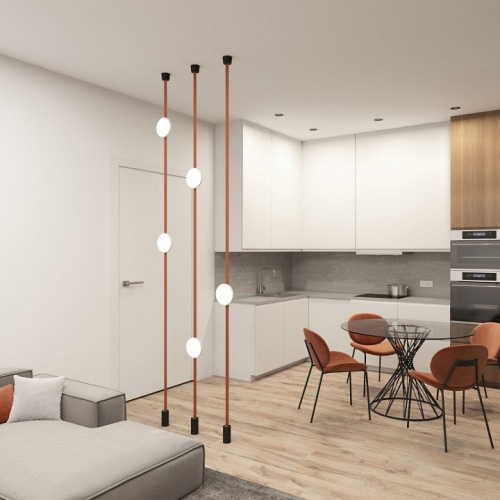 Накладной светильник Denkirs BELTY FLOW DK5567-WH+BK в Нижнем Новгороде фото 5