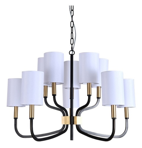 Подвесная люстра Newport DARINA 35210/С black+brass в Нижнем Новгороде