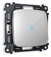 Выключатель одноклавишный с подсветкой без рамки Ambrella Volt OMEGA MO402020 в Нижнем Новгороде