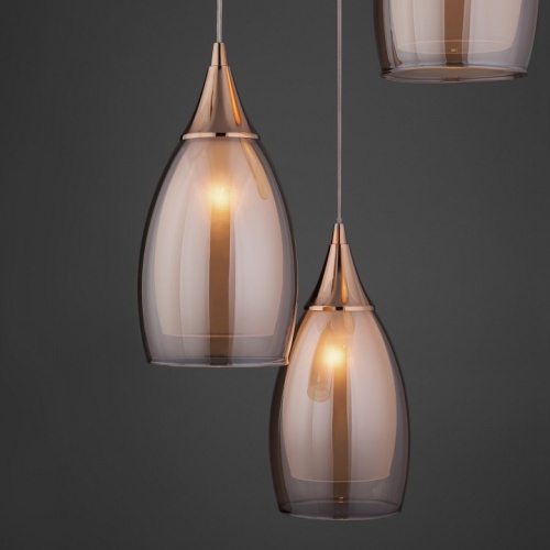 Подвесной светильник Eurosvet Cosmic 50085/3 золото в Нижнем Новгороде фото 3