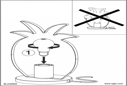 Настольная лампа декоративная Eglo Coldfield 49909 в Нижнем Новгороде фото 2