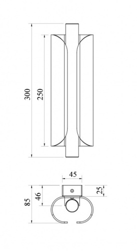 Бра Maytoni Interstellar MOD309WL-L4GR4K в Нижнем Новгороде фото 4