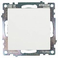 Переключатель одноклавишный без рамки Stekker Катрин 39572 в Нижнем Новгороде