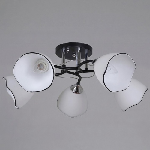 Люстра на штанге  79360-0.3-05 BK+CR в Нижнем Новгороде фото 2