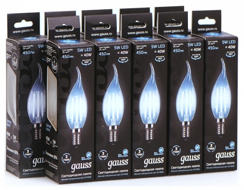 Лампа светодиодная Gauss  E14 5Вт 4100K 104801205 в Нижнем Новгороде фото 2