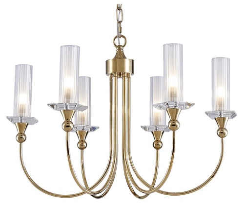 Подвесная люстра Newport 4580 4586/С gold в Нижнем Новгороде