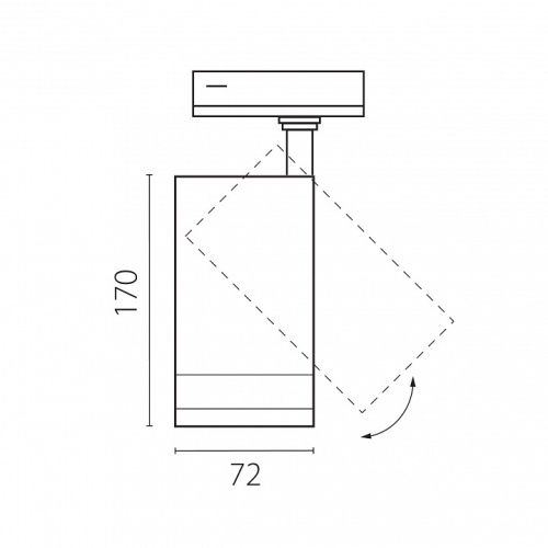 Светильник на штанге Lightstar Canno Pro C4206SS в Нижнем Новгороде фото 2