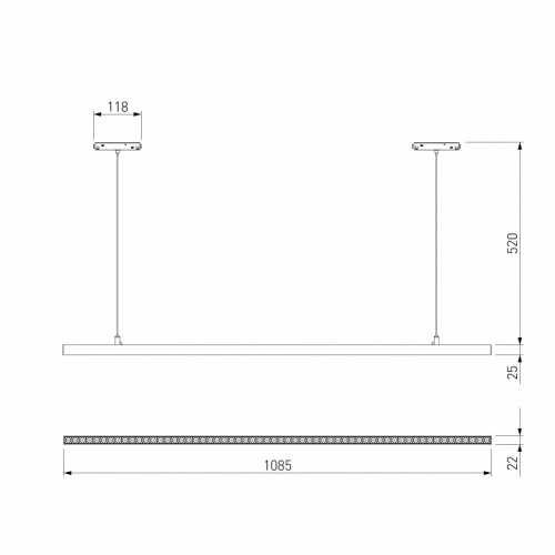 Подвесной светильник Elektrostandard Slim Magnetic a064806 в Нижнем Новгороде фото 4