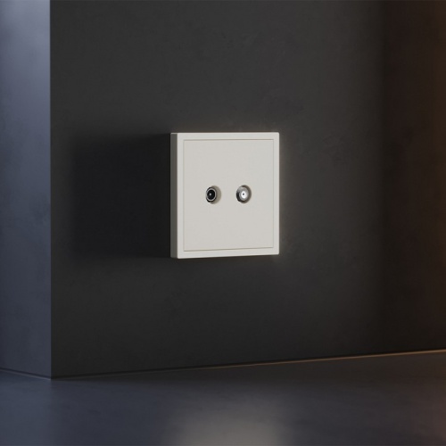 Накладка для ТВ-розетки и SAT-розетки Voltum S70 VLS001613 в Нижнем Новгороде фото 3