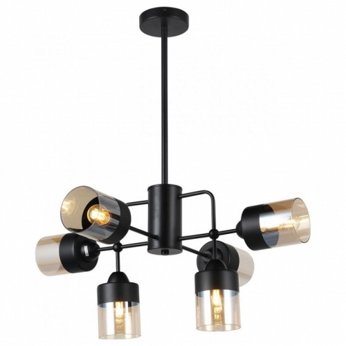 Люстра на штанге Imex MD.74785 MD.74785-6-S-BK в Нижнем Новгороде