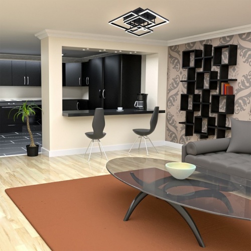 Потолочная люстра Escada Union 10229/4LED Black в Нижнем Новгороде фото 3