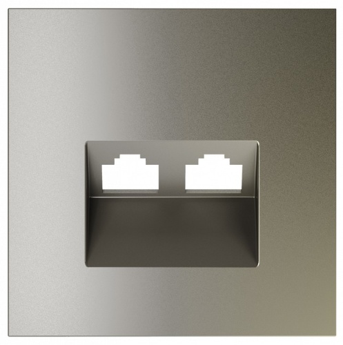 Накладка для розетки RJ-11 или RJ-45 Voltum S70 VLS001404 в Нижнем Новгороде