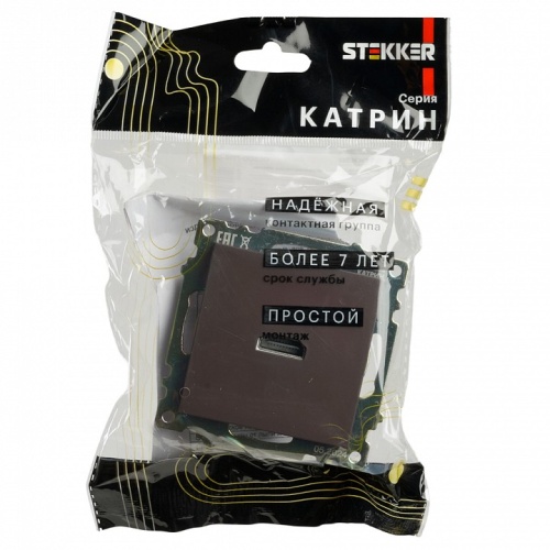 Розетка HDMI без рамки Stekker Катрин 50064 в Нижнем Новгороде фото 4