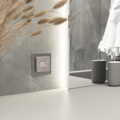 Панель климатическая сенсорная встраиваемая Werkel дымчатый W1151217 в Нижнем Новгороде фото 3