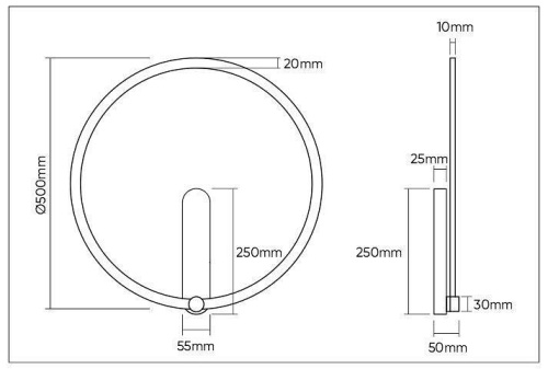 Накладной светильник Denkirs ROUND DK5035-SG в Нижнем Новгороде фото 2