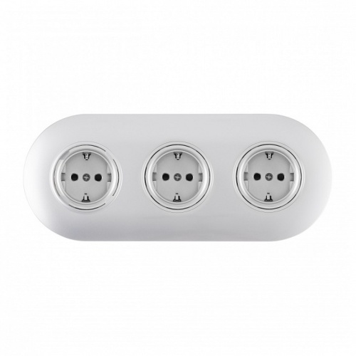 Розетка с заземлением и со шторкой Arte Milano SET08-3 SET08-3-40-1x3 silver в Нижнем Новгороде