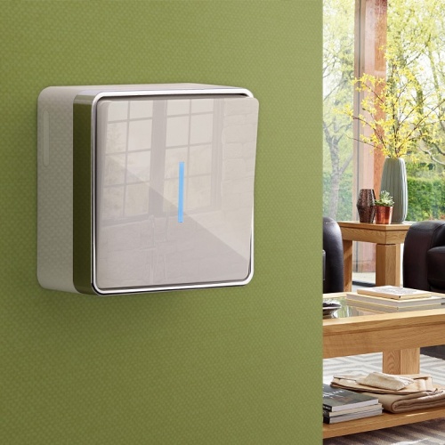 Выключатель одноклавишный с подсветкой Werkel Gallant (слоновая кость) W5010103 в Нижнем Новгороде фото 2