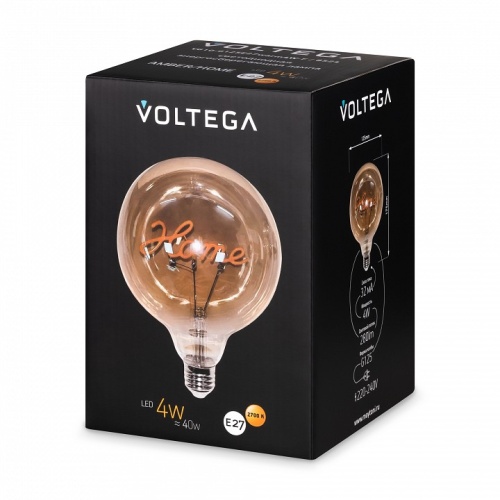 Лампа светодиодная Voltega  E27 4Вт 2700K 8524 в Нижнем Новгороде фото 5