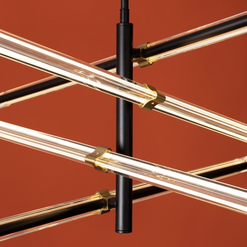 Люстра на штанге Freya Brilliance FR5557PL-L22B в Нижнем Новгороде фото 4